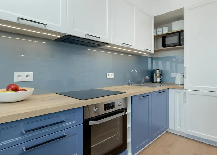 아파트 Hs Hevenia Sun Widok Na Morze 레왈